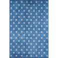 thumbnail image 1 of Momeni DISTRDIS-7BLU5076 Novogratz District Collection Stars Area Rug, 5 ft. x 7 ft. 6 in. - Blue, 1 of 1