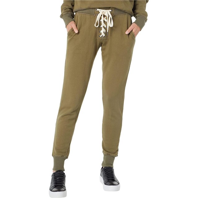 n:philanthropy Mila Solid Casual Jogger Pantalones para mujer, verde, grande