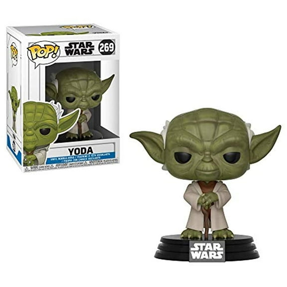 Funko Pop Star Wars Clone Wars Yoda Collectible Figure Multicolor