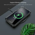 thumbnail image 5 of SaniMore for iPhone 14 Pro 6.1" 2022 Case, Heavy Duty Protective 3-layer with Wireless Charing Hidden Kickstand Military-grade Anti-drop Shockproof Rugged Cover for iPhone 14 Pro 6.1 inch, Black, 5 of 7