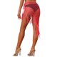 thumbnail image 3 of Faldas de borlas huecas para mujeres Inspire Chic, cubiertas de playa, envoltura de red de pescado, malla transparente, sarong maxi, traje de baño M, rosa intenso, 3 of 5