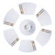 thumbnail image 5 of Practical and Elegant 7 Pcs PVC Wedge Placemats Non Slip and Insulating, 5 of 11