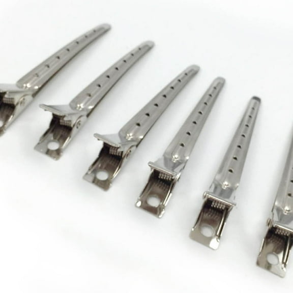 HEMOTON  20 Pcs Bobby Pin for Women Simple Hair Clips Pins Babe Silver