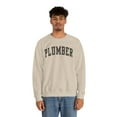 thumbnail image 5 of Plumber Sweatshirt Gifts Crew Neck Shirt Long Sleeve Unisex, 5 of 7