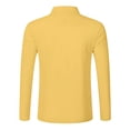 thumbnail image 5 of Linen Polo Shirts for Men Casual Long Sleeve Collared Relaxed Fit Golf Shirts Work Shirt Beach Shirt, 5 of 5