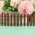 thumbnail image 4 of UPGRATOR 2Pcs Miniature Garden Fence Wood Coffee Landscaping Props For Bonsai Decorations, 4 of 8