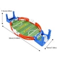 thumbnail image 2 of Mini Foosball Table Game Set Tabletop Football Sports Toy Family Board Game For Kids Adults Game Night Entertainment, 2 of 4
