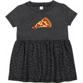 thumbnail image 3 of Inktastic Pizza Slice Girls Baby Dress, 3 of 5