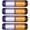 Amber-White, variant on Emergency Strobe Lights, LED Ultra Slim Strobe 4.4-Inch 4Pack 12LED Strobe Warning Light 12V/24V Strobe Lights for Truck Off Road Vehicle ATVs Motorcycles