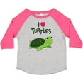 thumbnail image 3 of Inktastic I Love Turtles Boys or Girls Toddler T-Shirt, 3 of 5