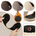thumbnail image 2 of Windproof Earmuffs Unisex Ear Warm Protector Thicken Plush Outdoor Warmer Soft N O4Z2, 2 of 5
