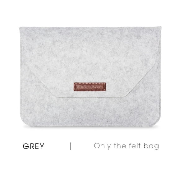 Wool Felt Laptop Bags Sleeve Cover 11" 13 15.6 inch For Macbook Air Pro Case For Notebook With Mousepad Or Power Mini-Pack Gift
