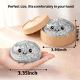 thumbnail image 3 of Dumpling Squishy, Glitter Dumpling Squishy Toys, Squishies Dumplings with Mystery Steamer Box, Stress & Anxiety Relief Toys for Adults Non-Edible (Random Color ), 3 of 7