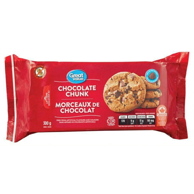 Great Value Chocolate Chunk Cookies