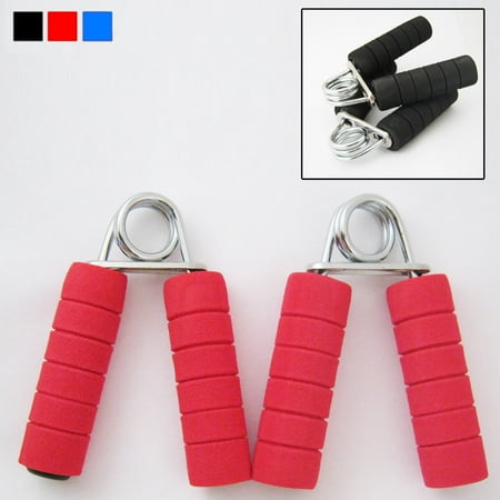 New Grip - New Foam Hand Grip Fitness Exercise Wrist Arm Train Strength Builder 2 Pcs Pack