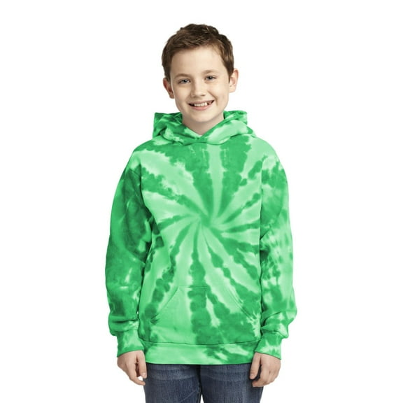 Port & Company Youth Tie-Dye Pullover Hooded Sweatshirt. Pc146y