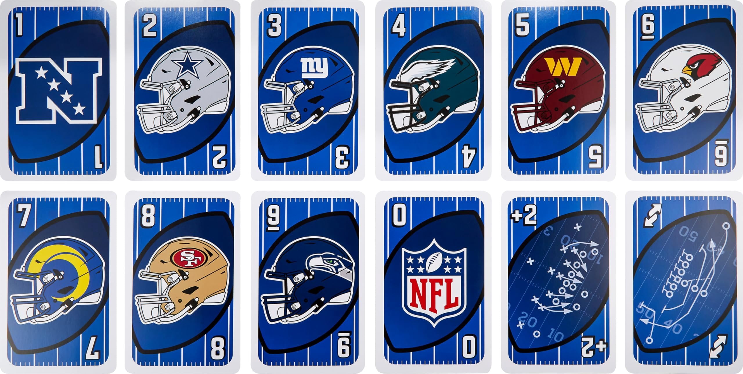 NFL Giant Uno Card Game