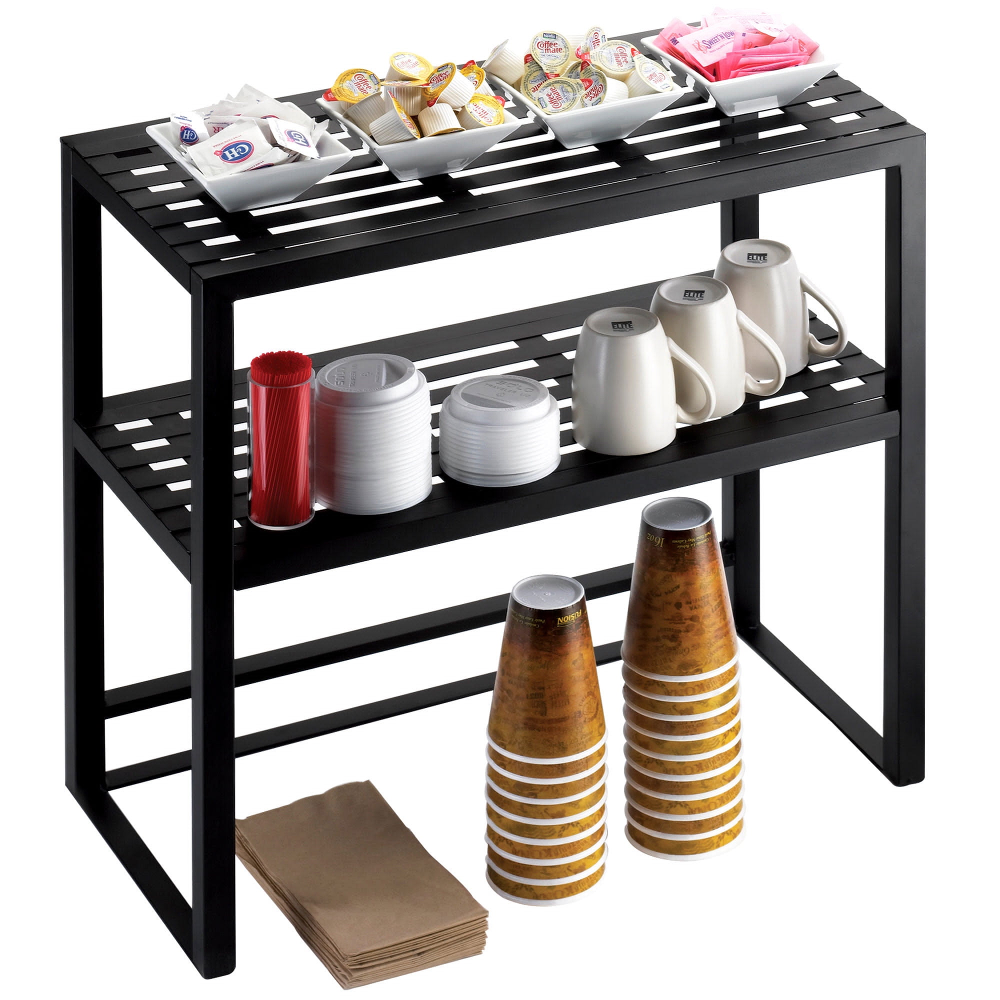 24W x 12D x 24H Mission Shelf Riser 2 Tier
