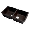 thumbnail image 4 of ALFI brand AB3420UM-C Chocolate 34" Undermount Double Bowl Granite Composite Kitchen Sink, 4 of 9