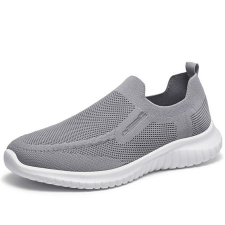 

Poemlady Men s Slip on Loafer Shoes- Comfortable Casual Mesh Walking Sneakers