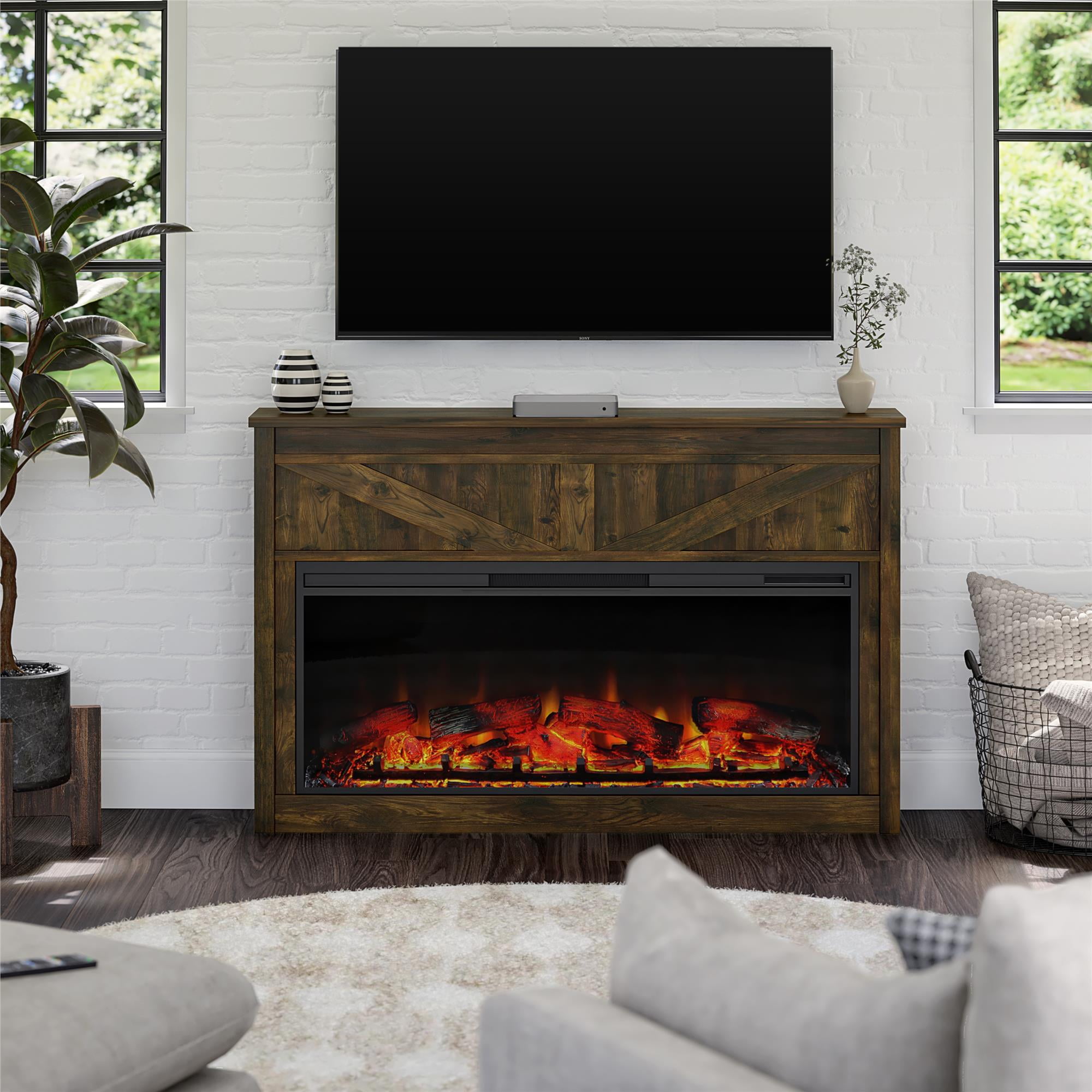Farmhouse sale electric fireplaces