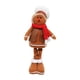 thumbnail image 5 of Muñeco de hombre de jengibre con piernas estirables de Navidad, muñeco de jengibre con patas largas, adornos navideños para patio de pared, niños y sombrero blanco, 5 of 9