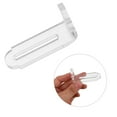 thumbnail image 3 of Miangastore 8pcs Acrylic Corner Brackets Decorative Clear Box Right Angle Joint Brace Support Hardware For Furniture Drawer Stand, 3 of 8