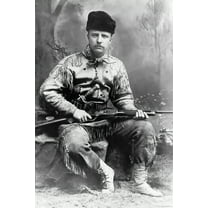 24"x36" Gallery Poster, Theodore Roosevelt in 1885 teddy