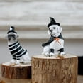 thumbnail image 3 of Sylvtty Halloween Labrador Puppy Statue Resin Witch Dog Figurine with Hat Cape Spooky Pet Sculpture Home Garden Decor, 3 of 7