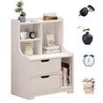 thumbnail image 5 of Anqidi Modern White Nightstand 2 Drawers Side Table Cabinet Wood End Table with Storage Shelf Bedroom Bedside Furniture, 5 of 10