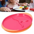 thumbnail image 2 of Platos para niños, platos de alimentación para bebés, utensilios para niños pequeños, suministros de alimentación para niños pequeños, materiales ecológicos, 2 of 8