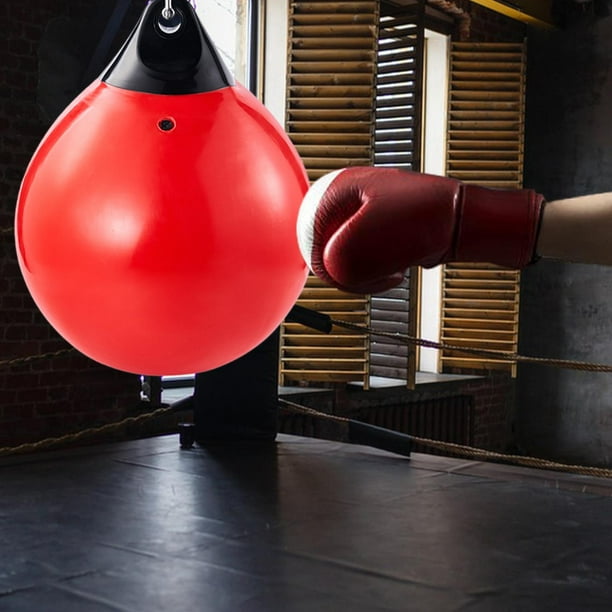 Sac De Frappe à Eau Robuste En PVC – 3-3,3 Kg, Diamètre 22 Cm, Pour Boxe, Kickboxing, Sanda, Installation Facile Par Suspension