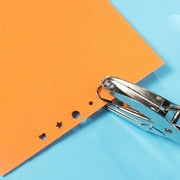 Yirtree Small Mini Tiny Shaped Circle Metal Single Handheld Hole Paper Punch Punchers with Soft-Handled for Tags Clothing Ticket 1.5/3/5/5.5/6mm