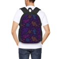thumbnail image 4 of Disketp Colorful Snake Mochila Minimalista de Gran Capacidad, Mochila de Viaje para Escuela, Trabajo o Uso Diario, 4 of 6