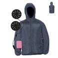 thumbnail image 4 of GAXIRE Reflectante Con Ventilador Ajustable 3 Velocidades Para Uso Exterior En Verano, 4 of 8