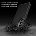 thumbnail image 4 of Funda I-HONVA para Samsung Galaxy S24/S25 a prueba de golpes negra, 4 of 7