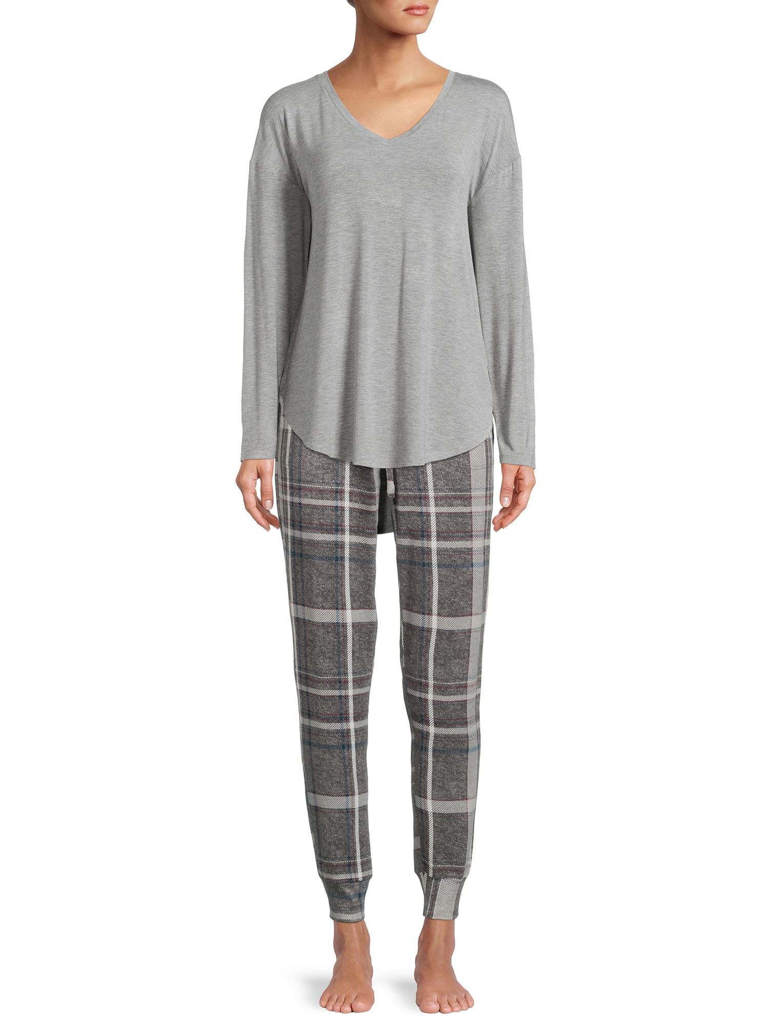 Women's Hacci Knit Pajama Jogger Pants, Sizes S to 3X