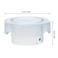thumbnail image 2 of GOOHOCHY Blender Lid Replacement Plastic Transparent Cover Prevent Spills For Blender Container 1Set, 2 of 8