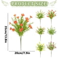 thumbnail image 3 of Daisy Flowers Artificial Small Artificial Daisies Flowers with Stems Fake Wildflowers Daisy Flowers Faux Spring Flowers Bouquet Rustic Artificial Wildflower Home Decor 1Pcs, 3 of 5