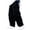 a-Black1819, variant on Boys Oversized Cargo Pants Kids Spring Fall Solid Color Elastic Waist Loose Fit Trousers With Multi Pockets For Daily Wear Outdoor Activities Stylish Bottoms
