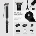 thumbnail image 7 of koolehaoda 6-Section Monopod Compact Portable Photography Aluminum Alloy Unipod Stick (K-266 Black), 7 of 7