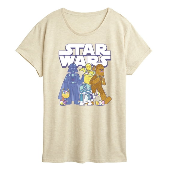 Star Wars - Easter Logo - Women's Short Sleeve Graphic T-Shirt
