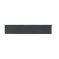 thumbnail image 2 of Richelieu Bp9898192 7-9/16" C2c Contemporary 9898 Aluminum Edge Pull - Black, 2 of 7