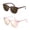 A08 Tortoise+tp Pink/ Pink, variant on Polarized Sunglasses