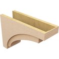 thumbnail image 5 of 10"W x 30"D x 20"H Classic Rivera Rough Cedar Woodgrain TimberThane Corbel, Primed Tan, 5 of 6