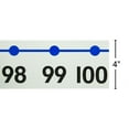 hand2mind 20 to 100 Integer Number Line for Classroom Wall, Math