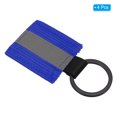 thumbnail image 3 of Uxcell Reflective Keychain Tags Reflective Zipper Pull Nylon Keychain High Visibility Blue, 3 of 7