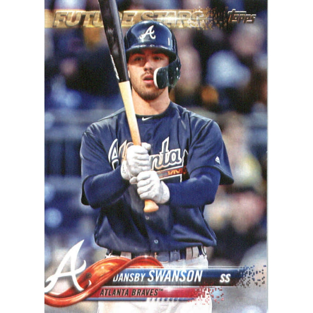 Topps 2018 Topps 167 Dansby Swanson Atlanta Braves Baseball Card