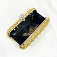 thumbnail image 2 of Women Bling Evening Bag Fashion Embroidered Beaded Sequin Clutch Cocktail Wedding Party Purse, 2 of 6