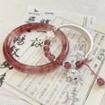 thumbnail image 1 of Bracelets Style Chinois Deux Designs Rétro Simples Ensemble de Bracelets Haut de Gamme, 1 of 8